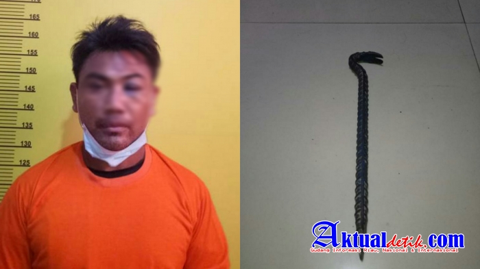 Polsek Denpasar Barat Bekuk Residivis Specialis Congkel dengan Linggis