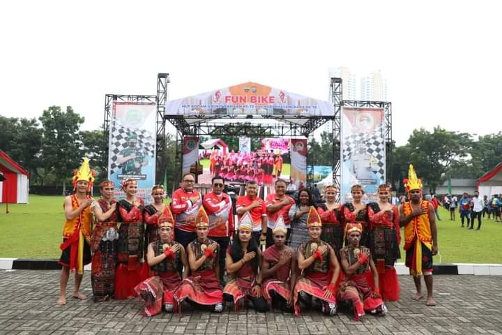 Fun Bike Digelar Polda Sumut dan Kodam I BB Meriah