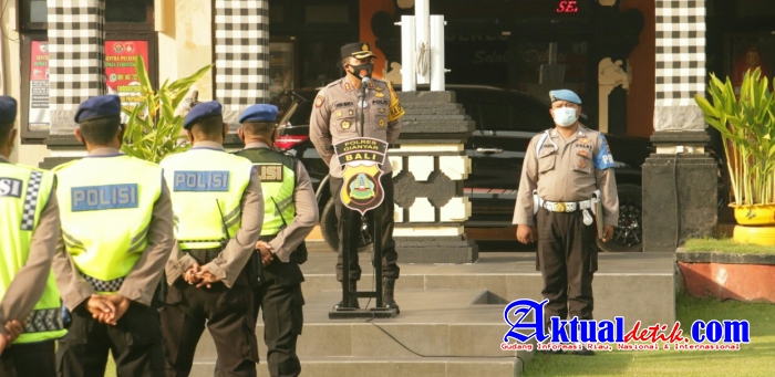 Kapolres Gianyar Secara Rutin Mensosialisasikan Predikat WBK Kepada Personel