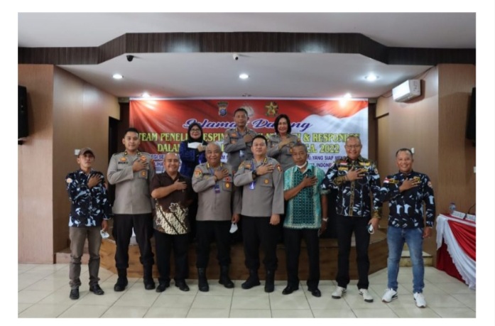 Polresta Deli Serdang Terima Kunjungan Team Peneliti dari Sespim Lemdiklat Polri
