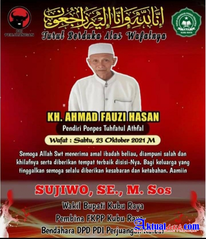Pengurus MUI Kubu Raya Kalbar Berduka
