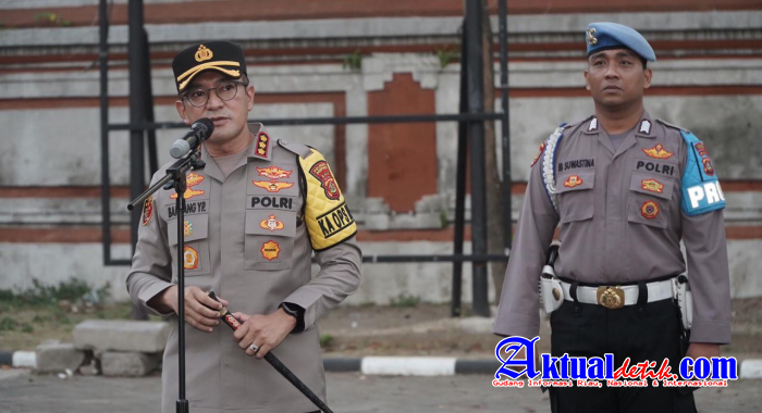 Ini Yang Disampaikan Kapolresta Saat Pimpin Apel Personil Sat Lantas Polresta Denpasar