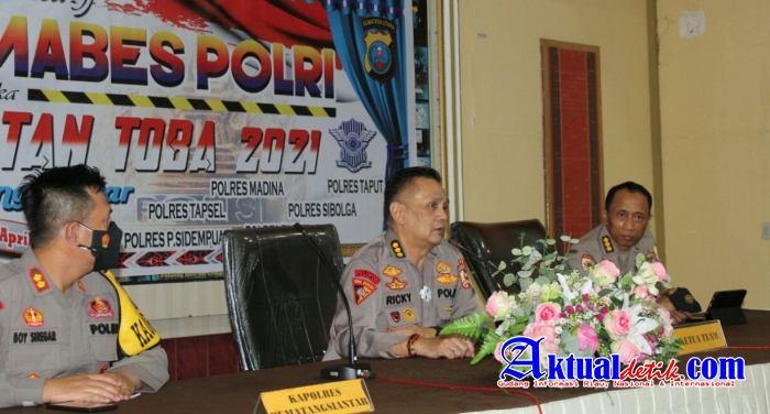 Polres Pematang Siantar Menerima Kunjungan Tim Supervisi Mabes Polri