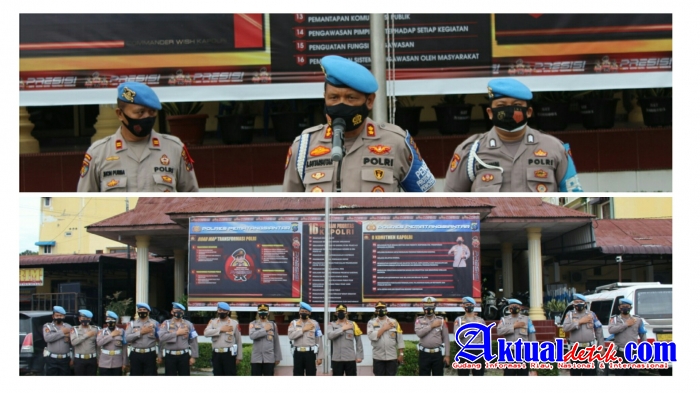 Propam Polda Sumut Gelar Ops Gaktibplin Di Polres PematangSiantar