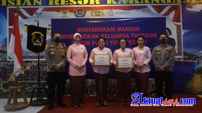 Serangkaian Perayaan Hari Kesatuan Gerak Bhayangkari ke-69 Tahun 2021, Polres Karangasem