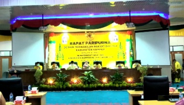 DPRD Kampar Gelar Sidang Paripurna Hari Jadi Ke-71 Kabupaten Kampar