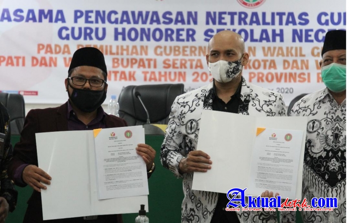 Diduga Ada Guru PNS Politik Praktis, Bawaslu Riau Panggil PGRI