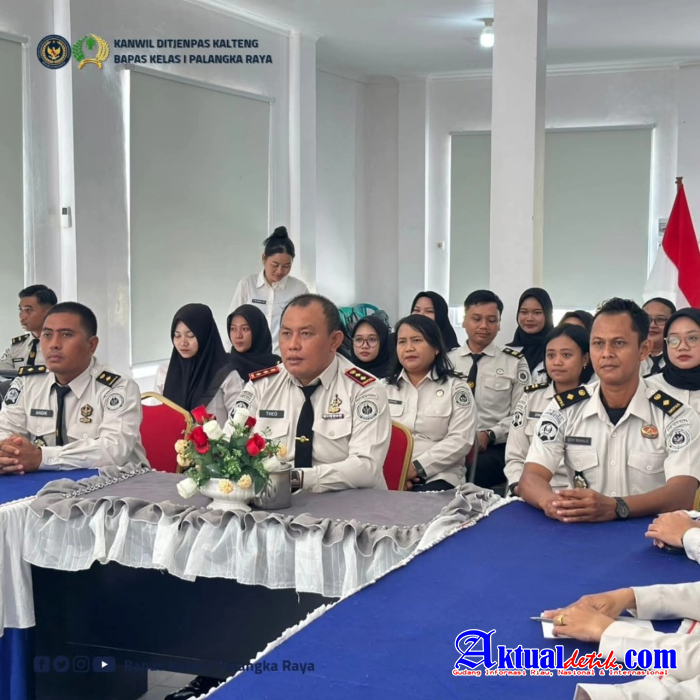 Perkuat Kapasitas Dan Adaptasi Regulasi Bapas Palangka Raya Ikuti Seminar Nasional Pemasyarakatan
