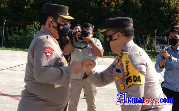 Atensi Penanganan Covid-19, Wakapolri Lakukan Kunjungan Kerja Ke Riau