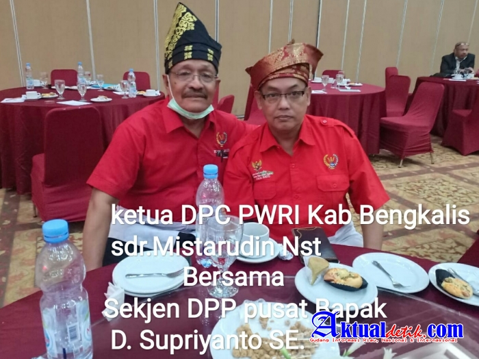 Mukhtaruddin Nst Nakhodai DPC PWRI Kab Bengkalis Periode 2021-2024