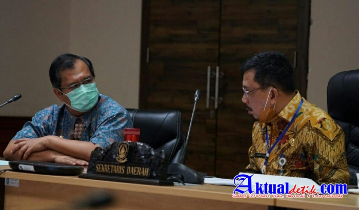 Rapat Bersama DPRD, Pemprov Beri Penjelasan Anggaran Covid-19