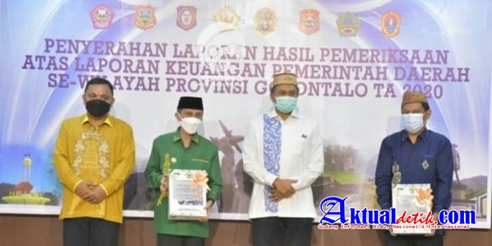 Pemkab Gorontalo, Kembali Raih Penghargaan WTP