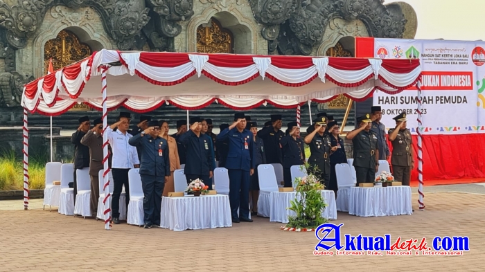 Dandim 1619/Tabanan Hadiri Upacara Peringatan Hari Sumpah Pemuda Ke-95