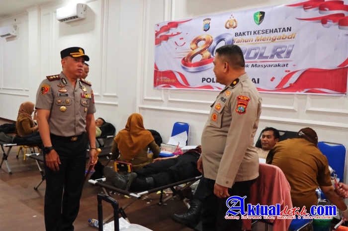 Menyambut Hari Bhayangkara ke-80 Tahun 2026, Polres Binjai Melaksanakan Bakti Kesehatan