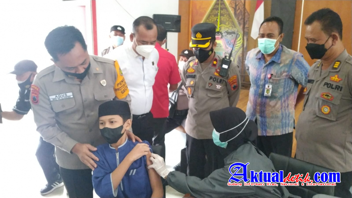 Abujapi Jateng Gelar Vaksinasi Massal Anak Di Kecamatan Tembalang Semarang 