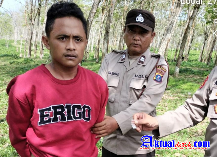 Riki Aditia Diciduk Personil Polsek Serbalawan