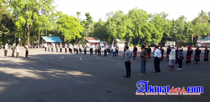 Apel Kesiapan Pengamanan Pujawali di Pura Lempuyang Luhur