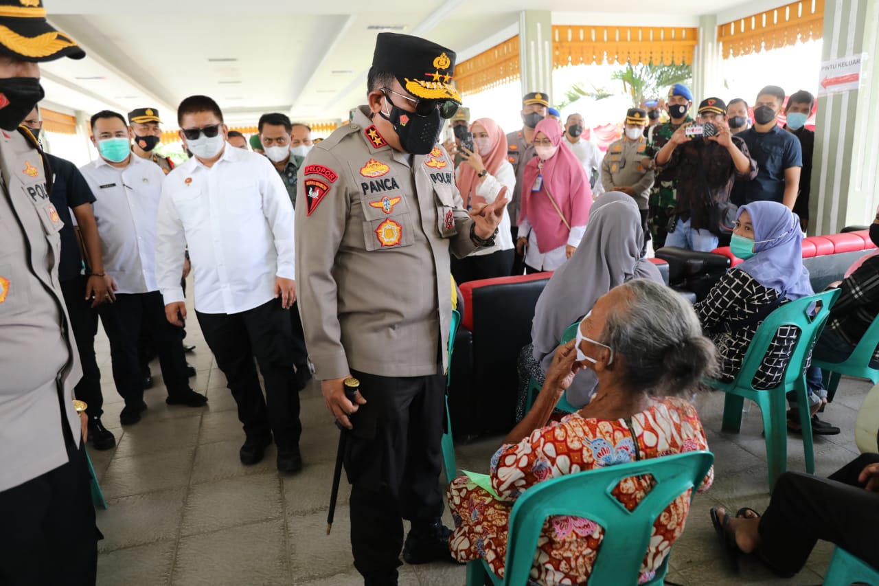 Percepat Vaksinasi Dosis II jelang Ramadhan, Kapolda Sumut : kerahkan semua tenaga Vaksinator