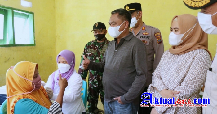 Target 6 Bulan Tuntas, Bupati Sergai Harap Semua Kecamatan Gelar Vaksinasi Massal