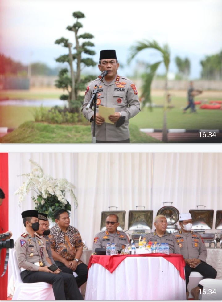 Kapolda Sumut : qurban adalah bukti ketaqwaan seorang muslim kepada Allah SWT.