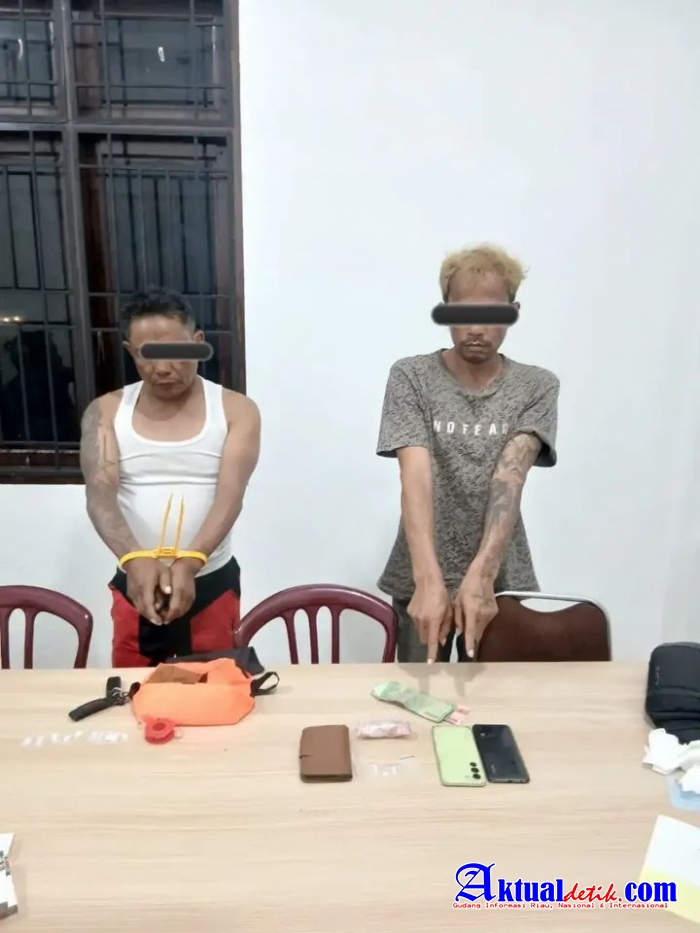 Polsek Berastagi Ungkap Kasus Sabu, Dua Tersangka Diamankan, Tiga Pengguna Diusulkan Rehabilitasi
