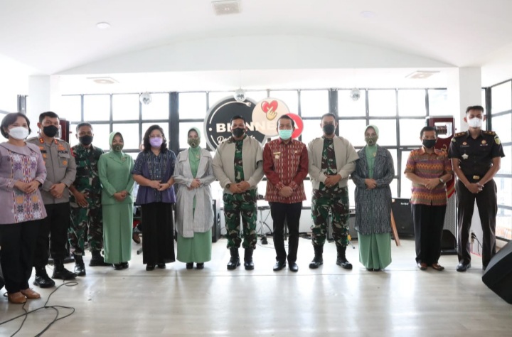 Wakil Bupati Tapanuli Utara Sambut Hangat Kunjungan Danrem 023/KS di Tapanuli Utara