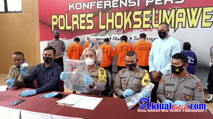 Tiga warga Dewantara diringkus team Reskrim polres Lhokseumawe
