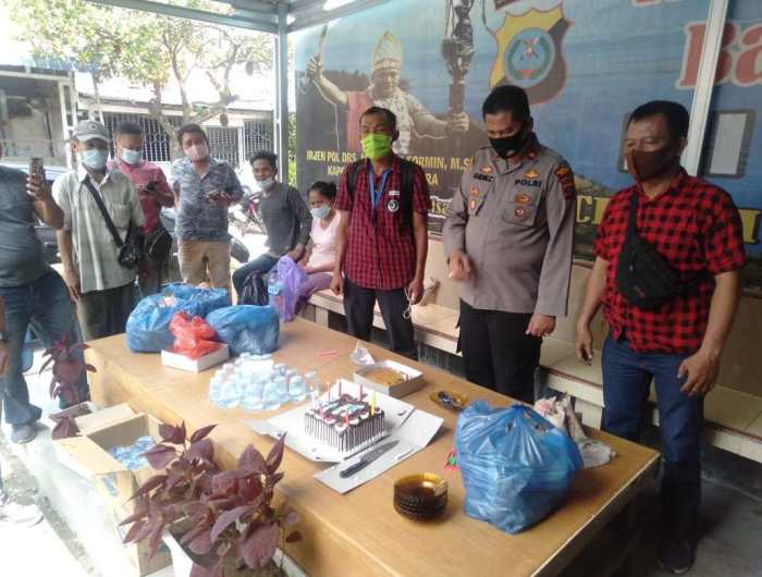 Jalin Kebersamaan Kapolsek Medan Area rayakan Hari Pers Nasional (HPN) Bersama Insan Media