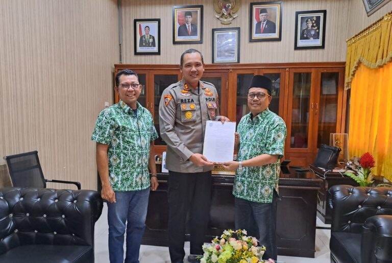 Kapolres Madina Terima Audensi APDESI