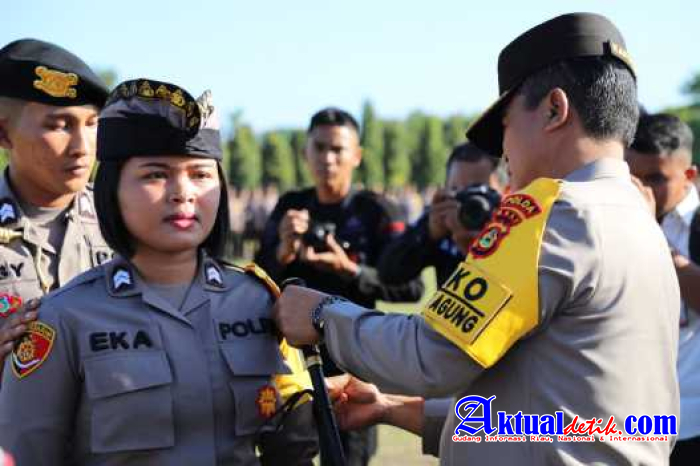 Kapolda Bali Lantik 3956 Polisi Banjar/RW