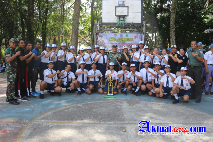 HUT Proklamasi RI Ke-78, Kodim Tabanan Gelar Lomba PBB Tingkat SMP dan SMA Se-Kab.Tabanan