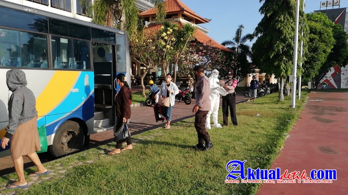 Percepatan Penanganan Covid-19 di Kab.Klungkung, Warga Yang Terkonfirmasi Covid-19 Jalani Isoter