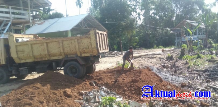 Komplek Pondok Pendidikan Islam (PPI) Dayah Ikhwanul Muslimin Mulai di Timbun