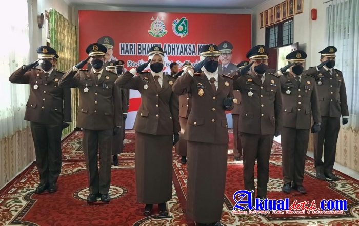 Kejari Pelalawan Peringati Hari Bhakti Adhyaksa yang Ke-61