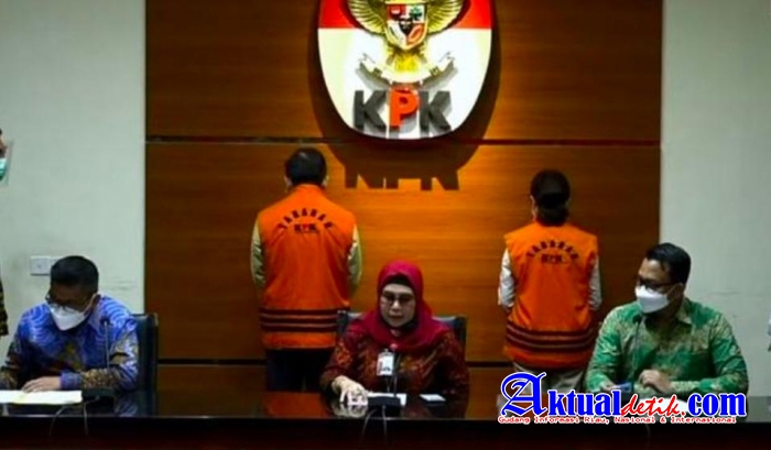Handoko Setiono Dan Melia Ditahan KPK, Ada Kerugian Negara Sebesar 475 Miliar di Bengkalis
