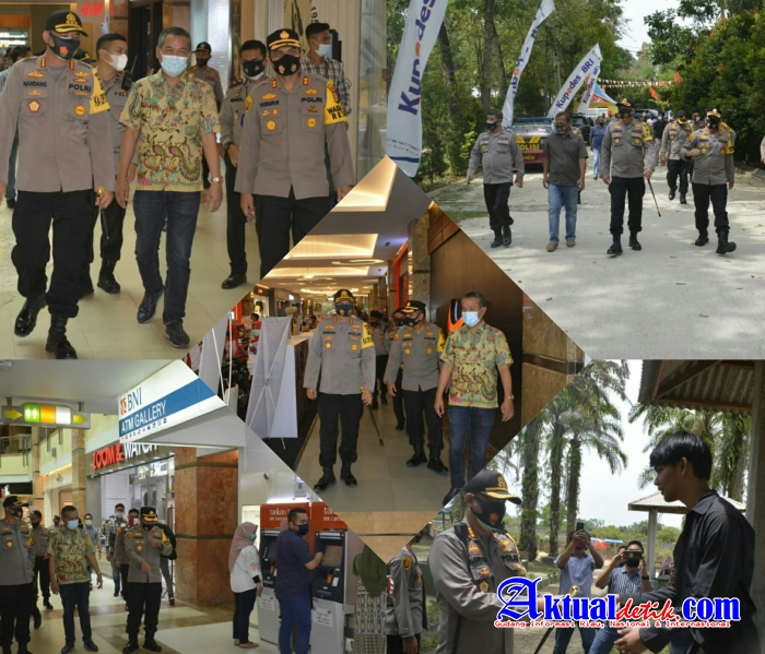 Pantau Situasi Kamtibmas Pasca Libur Nasional, Kapolresta Kunjungi Tempat Pusat Keramaian