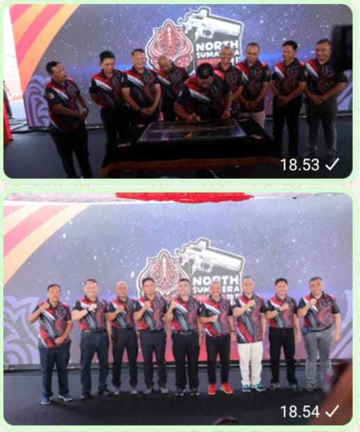 Kapolda Sumut Meresmikan Lapangan Tembak Gineung Pratidina Brimob Polda Sumatera Utara