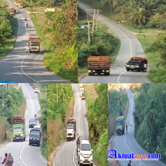 Jalan Rusak Berlobang, Lintas Bono di Kecamatan Bunut Butuh Perbaikan