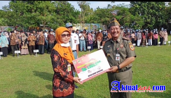 Kepala Satpol PP Jateng Berharap Seluruh Siswa SMA 4 Semarang Jadi Kader Serta Garda Terdepan 
