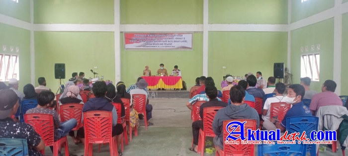 Camat Bunut Hadiri Konsultasi Publik