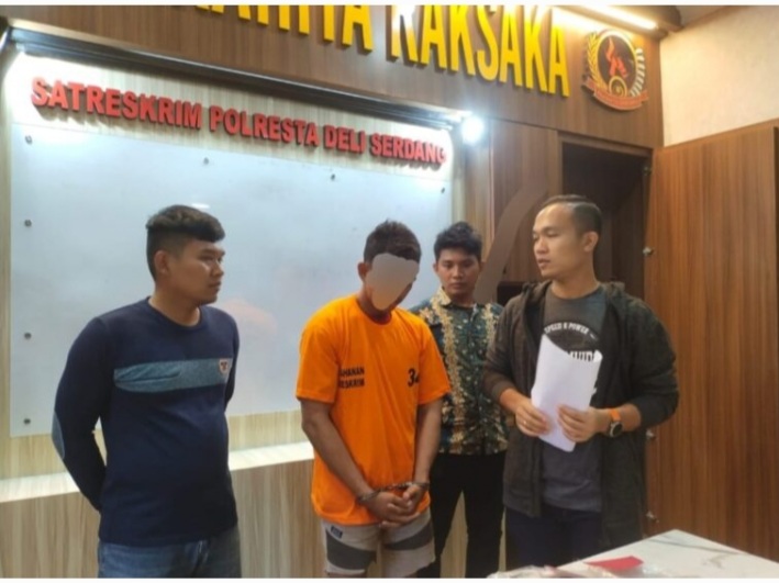 Sat Reskrim Polresta Deli Serdang Tangkap Tersangka Pelaku Curas"