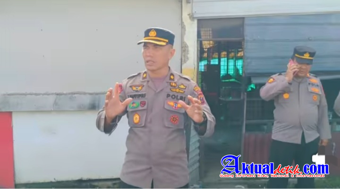Polres Pelabuhan Belawan Laksanakan Pengamanan Pergeseran Massa GEBRAK