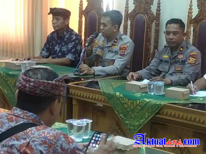 Jumat Curhat Di Wilayah Seminyak, warga Keluhkan Maraknya Jambret