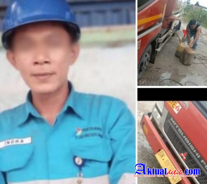 Supir Mobil Tangki ABKS Merah Putih Kencing Di Sekitar Kota Pekanbaru