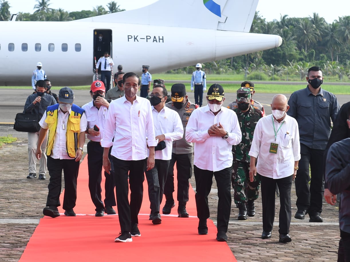 Kapolda Sumut sambut Kunjungan kerja Presiden Jokowi