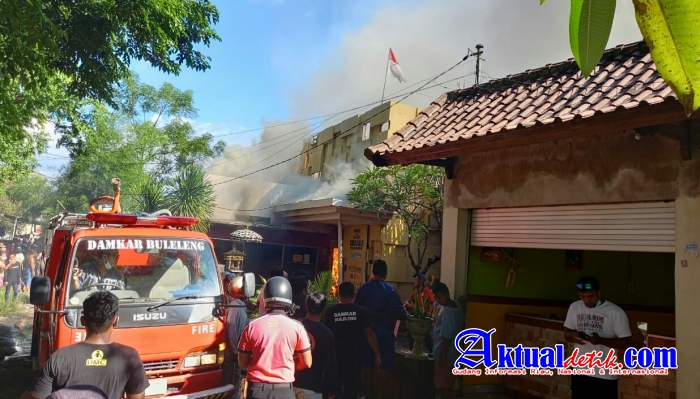 Cafe MR BIG di Lalap Si Jago Merah di Duga Konseleting Listrik
