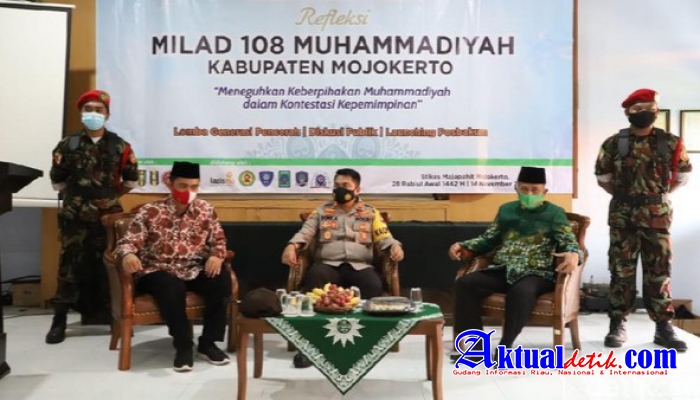 Polres Mojokerto : Ormas Islam Jangan Mudah Terprovokasi Hoax