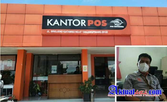Kantor Post Batu Tiga Lakukan Pembayaran BTS Masyarakat Tanjungpinang