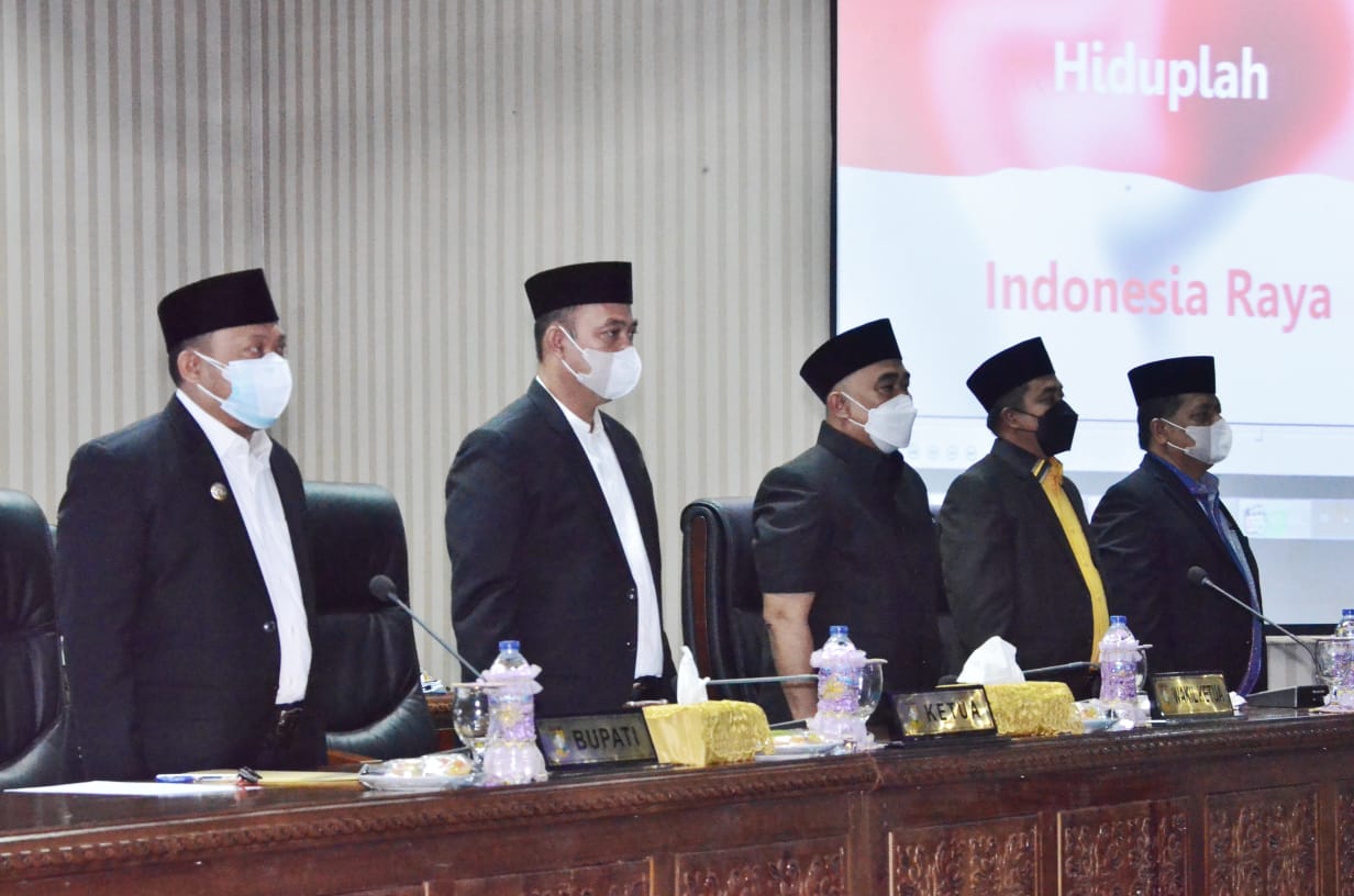 DPRD Kampar Setujui APBD-P 2021 Menjadi Perda