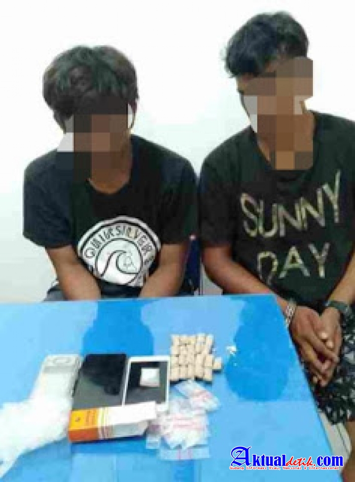 Polres Pematangsiantar Ringkus 2 Orang Di Duga Bandar Narkoba